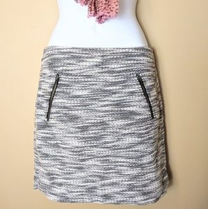 ANN TAYLOR LOFT sz 00 knitted pencil mini skirt